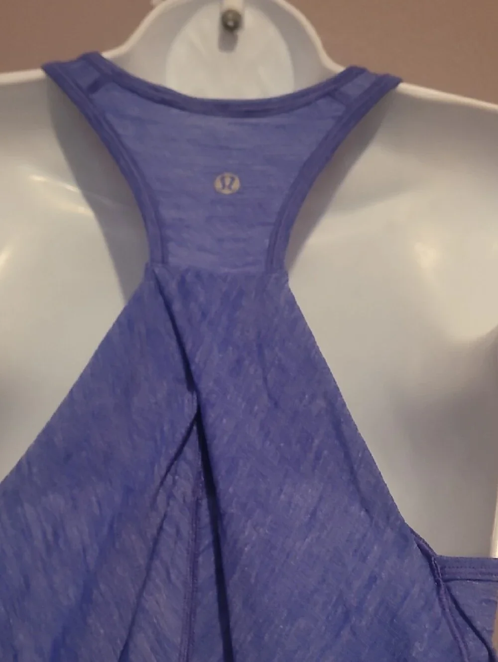 lululemon athletica Periwinkle Racerback Tank Top
